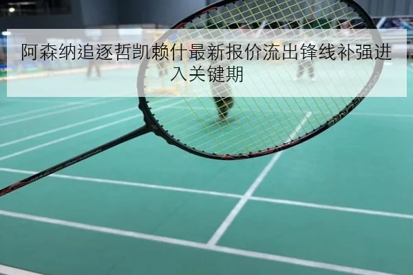 阿森纳追逐哲凯赖什最新报价流出锋线补强进入关键期